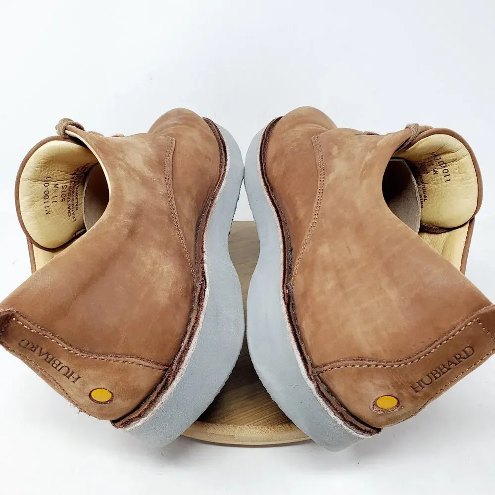Samuel Hubbard Free Shoes Mens 11.5 W Brown‎ Leather Oxford Comfort Vibram